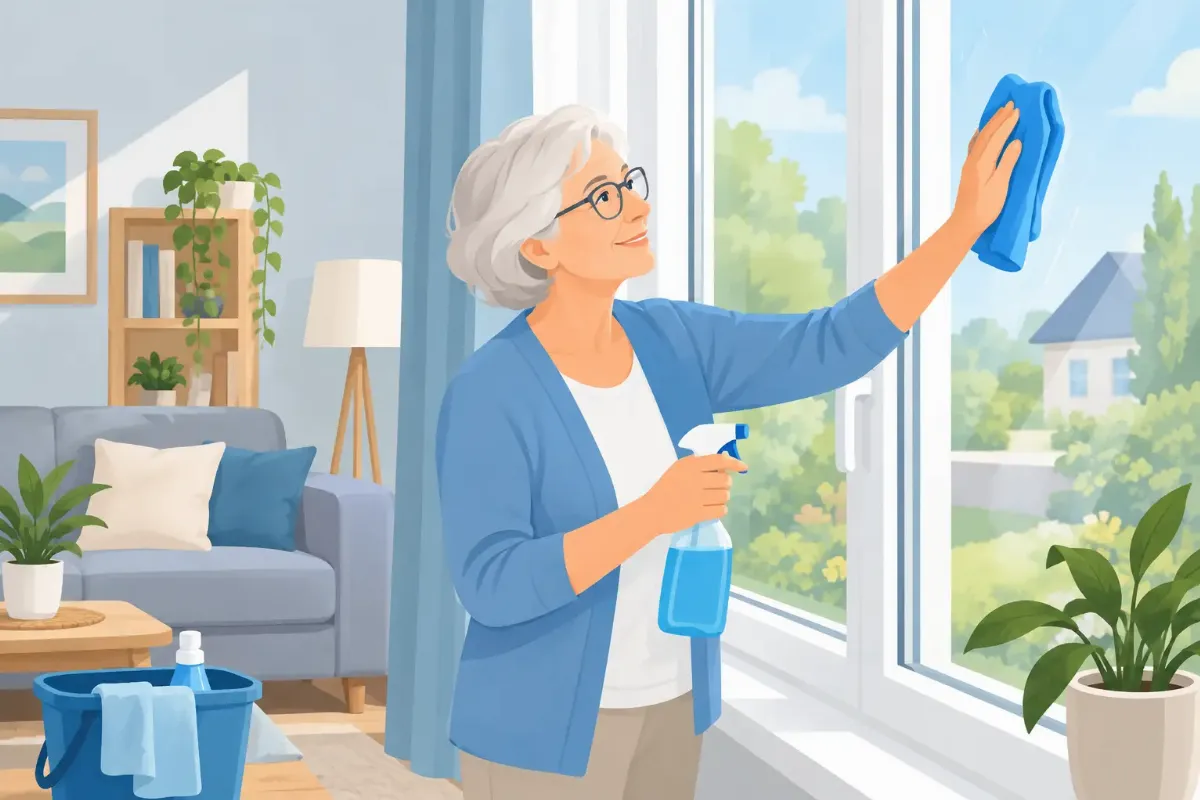 Ihre Checkliste für Fensterreinigung zuhause