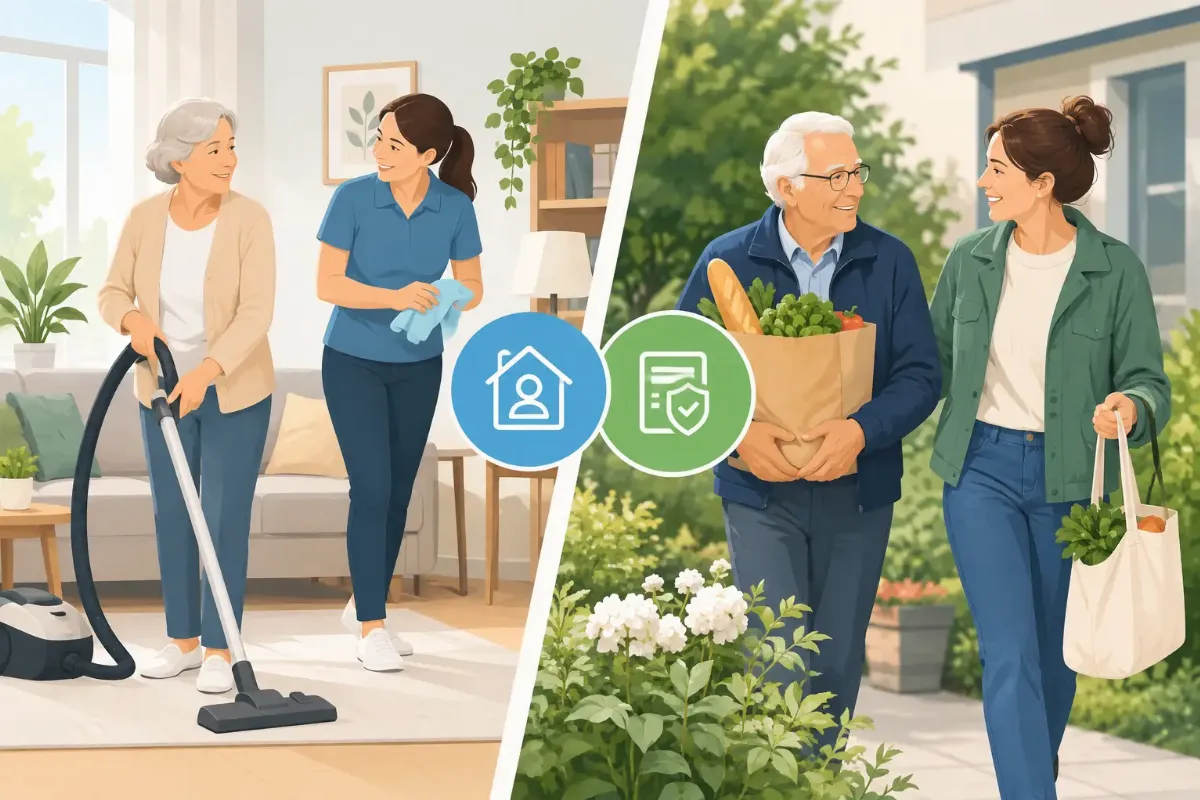 Selbstzahler versus Pflegekassenleistung im Haushalt