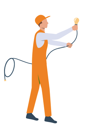 Hansehelden Elektro Illustration